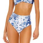 Agua Bendita New Alicia Bikini Bottom Tales Reversible Large Photo 0