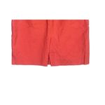 J.Crew  Knee Length Pencil Cotton Stretch Skirt Back Zip Slit 12 Coral Orange Photo 5