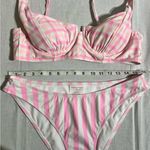 Stoney Clover Lane Bikini Set - Pink Stripe & Gingham Size Large Target Collab Photo 6