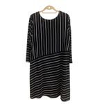 Habitat  knit pullover dress back & white stripe XL Photo 1