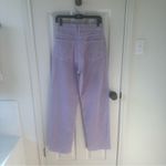 MOTHER Lilac Corduroy Trousers Purple Size 27 Photo 3