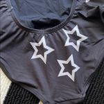 Women’s Black and Gray One Piece Swimsuit Set Photo 4