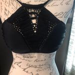 Xhilaration Black Size Medium Bikini Top Photo 2
