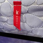 IC Collection Jacquard Asymmetric Jacket, Sky Blue, Pebble Pattern Blue Size XXL Photo 3