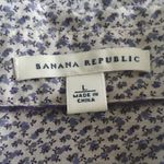 Banana Republic Print Button Shirt Top Photo 4