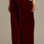 Anthropologie The Somerset Pull-On Wide-Leg Pants: Velvet Edition, Size XS Photo 4