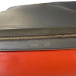 CELINE 2WAYHand Bag Trapeze Shoulder bag Gray x Black x Orange Photo 8