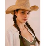 Casa Clara Cowboy Hat in Raffia Small Medium Womens Beach Garden Tan Photo 9
