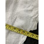 Terzo Millennio Made In Italy White 100% Linen Lagenlook Tunic Top Women Size L Size L Photo 4