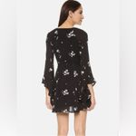 Free People  Black Bell Sleeve Jasmine Mini Dress Photo 5