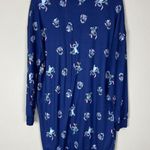 Disney Lilo & Stitch Pajama Set Womens Medium Sleep Shirt Dress Shorts Sleepwear Photo 2