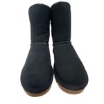 Style & Co . Women's Blue Ankle Booties Size 5 Faux Fur Lined Casual Photo 1