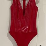 Oh Polly red bodysuit Photo 0