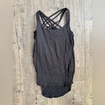 Lululemon  Wild Tank-Heathered Black / Black- Size 6 Photo 2