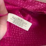 Kate Spade  Cream and Black Striped Canvas Tote Photo 8