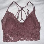 PINK - Victoria's Secret PINK/ Victoria Secret dark dusty pink bralette size small Photo 0