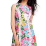 Lilly Pulitzer for Target Nosey Posey Floral Shift Dress Pink Size 10 Photo 1
