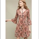 Anthropologie  Maeve Erina Bell Sleeve Dress XS Photo 2