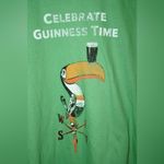 Guinness  CLASSIC IRELAND TOUCAN T-SHIRT TEE SHIRT 100% COTTON GREEN SIZE MEDIUM Photo 2