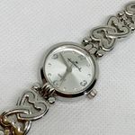 Hallmark  women’s watch silver tone 24mm round quartz analog adjustable running Photo 1