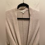 Barefoot Dreams CozyChic Lite Short Sleeve Ribbed Belted Cardigan Size L/XL Photo 4