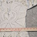 NWT Sea New York Carter White Crochet Wool Long Sleeve Maxi‎ Dress Size XS Photo 6