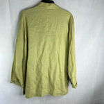JPR Outfit 100% Linen Lightweight Single Breasted Jacket Blazer Size Large Green Photo 1