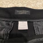 Charter Club Classic Fit Women’s Black Wide Leg Pants Size 12 Regular Photo 1