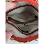 Dooney & Bourke Red Pebbled Leather Mini Crossbody Bag Photo 12