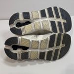 on cloud On Running Women's Athletic Shoes in White, Orange, and Blue Photo 8