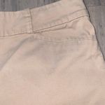 Talbots Khaki Cotton Bermuda Casual Modest Neutral Shorts Pockets Size 14 Photo 2