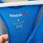 Reebok Speedwick Work Out Tank Top Blue Sz Large Photo 3