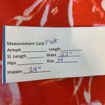 Isaac Mizrahi Live! Womens High Waisted Floral Pebble Knit Wide Leg Pants Sz 2XP Red Photo 7