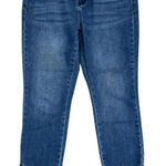 Women's Westpoint 10 Ankle Skinny Blue Jeans with Lattice Detail Size 28 Photo 0