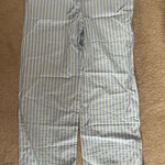 RSQ  Women's Light Blue Striped Pajama Pants Photo 0