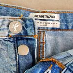 One Teaspoon Bandits Distressed High Rise Women Shorts Photo 5