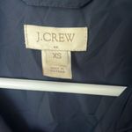 J.Crew Women’s navy Vest Jacket with double gold zipper, size XS 🗝️ Photo 3