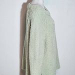 Altar'd State Light Green Fuzzy Oversized Sweater Size Small Soft Green Sweater Photo 4