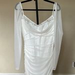 House Of CB L D-DD 'Katarina' White Maxi Dress NWOT Photo 3