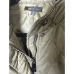 Frye Women's Quilted Vest Jacket Size S Small Olive Green Diamond Pockets Photo 1