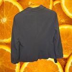 East 5th Black Button Up Blazer Size 12 Photo 5