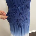 Young Fabulous and Broke  Dress Ombré High Low Hem Beach Coastal Party Blue White Photo 4