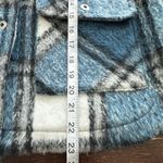 ZARA Plaid Soft Cropped Jacket Shacket Classic M Photo 6