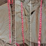 Lily White  Off Shoulder Ruffle Top Grey Stripe M Photo 7