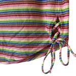 NEW TARGET PRIDE Asymmetric Mini Skirt Size Small LGBTQ Rainbow Colorful Pink Photo 1