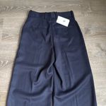 Reiss NEW  Harley Wool Blend Wide Leg Pants Navy 2 Photo 10
