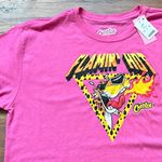 Cheetos Flamin' Hot Logo Cropped Short Sleeve Women’s T Photo 3