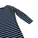 Vineyard Vines  Sankaty Navy White Stripe Maxi Dress Stretch Size Small Women's Photo 2