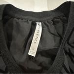 Fabletics  Lola Back at it‎ Black Rose Print Flock Long Sleeve Top Size M Photo 7