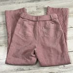 Lovers + Friends  Joanie Pink Corduroy Crop Flare  Pants Size XS NWT Photo 5